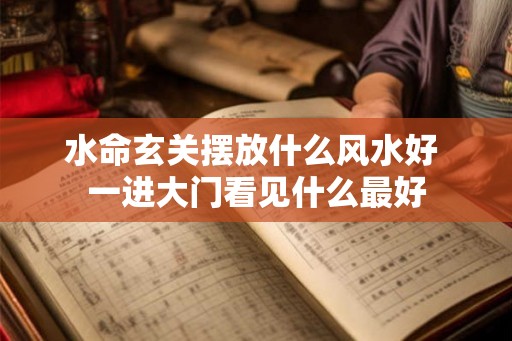 水命玄关摆放什么风水好 一进大门看见什么最好