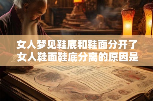 女人梦见鞋底和鞋面分开了 女人鞋面鞋底分离的原因是什么