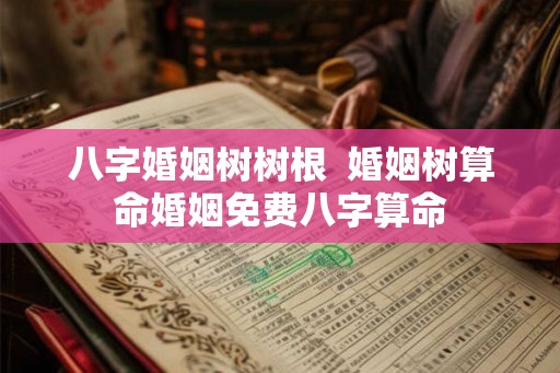 八字婚姻树树根  婚姻树算命婚姻免费八字算命