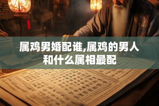 属鸡男婚配谁,属鸡的男人和什么属相最配