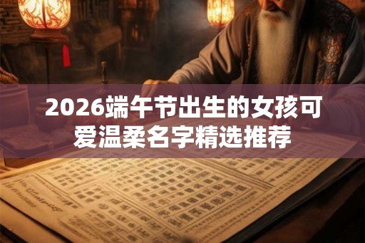2026端午节出生的女孩可爱温柔名字精选推荐