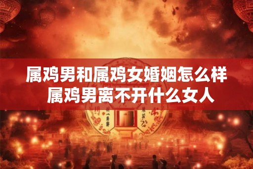 属鸡男和属鸡女婚姻怎么样  属鸡男离不开什么女人