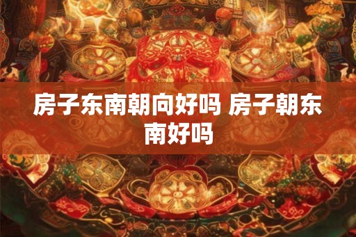 房子东南朝向好吗 房子朝东南好吗 房子东南朝向好吗 房子朝东南好吗