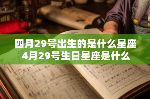 四月29号出生的是什么星座 4月29号生日星座是什么 四月29号出生的是什么星座 4月29号生日星座是什么