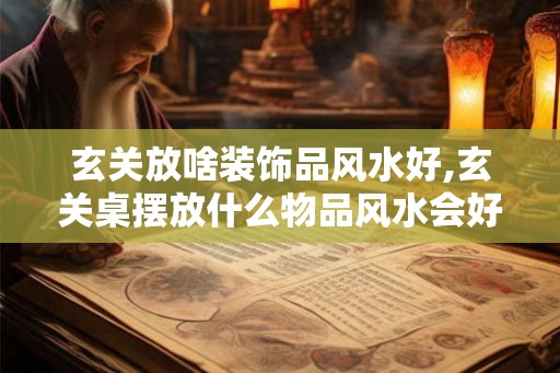 玄关放啥装饰品风水好,玄关桌摆放什么物品风水会好