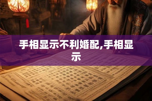 手相显示不利婚配,手相显示 手相显示不利婚配,手相显示