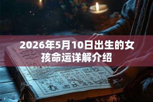 2026年5月10日出生的女孩命运详解介绍
