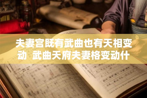 夫妻宫既有武曲也有天相变动 武曲天府夫妻格变动什么意思 夫妻宫既有武曲也有天相变动 武曲天府夫妻格变动什么意思