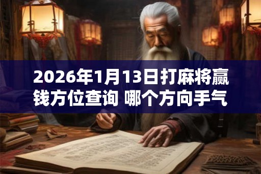 2026年1月13日打麻将赢钱方位查询 哪个方向手气佳