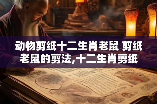 动物剪纸十二生肖老鼠 剪纸老鼠的剪法,十二生肖剪纸,创意剪纸教程! 动物剪纸十二生肖老鼠 剪纸老鼠的剪法,十二生肖剪纸,创意剪纸教程!