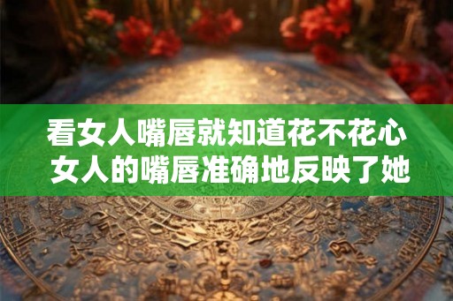 看女人嘴唇就知道花不花心 女人的嘴唇准确地反映了她的花心吗