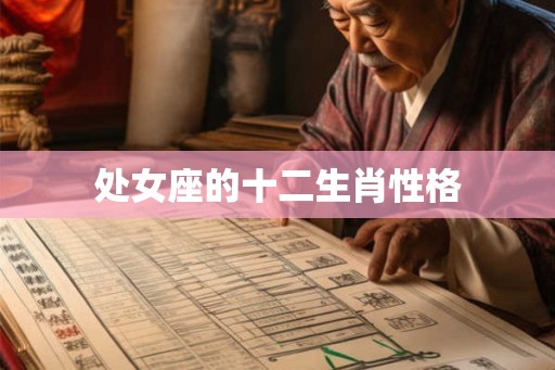 处女座的十二生肖性格