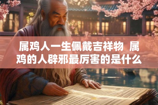 属鸡人一生佩戴吉祥物 属鸡的人辟邪最厉害的是什么 属鸡人一生佩戴吉祥物 属鸡的人辟邪最厉害的是什么