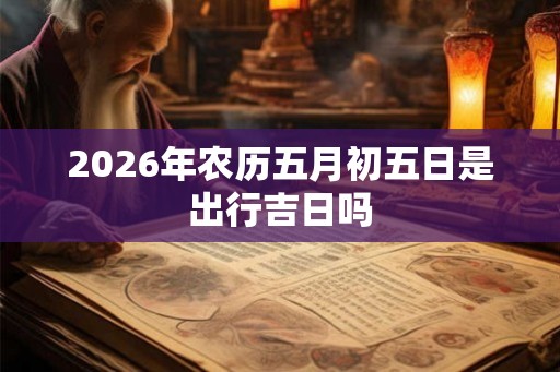 2026年农历五月初五日是出行吉日吗