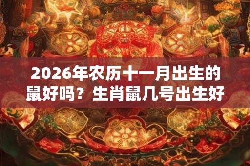 2026年农历十一月出生的鼠好吗？生肖鼠几号出生好？