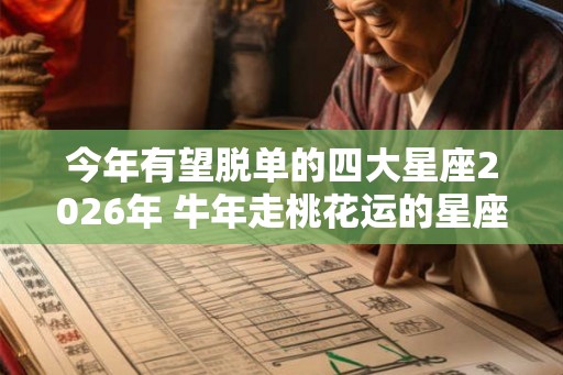 今年有望脱单的四大星座2026年 牛年走桃花运的星座