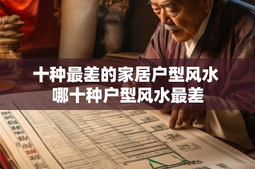十种最差的家居户型风水 哪十种户型风水最差