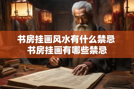 书房挂画风水有什么禁忌 书房挂画有哪些禁忌