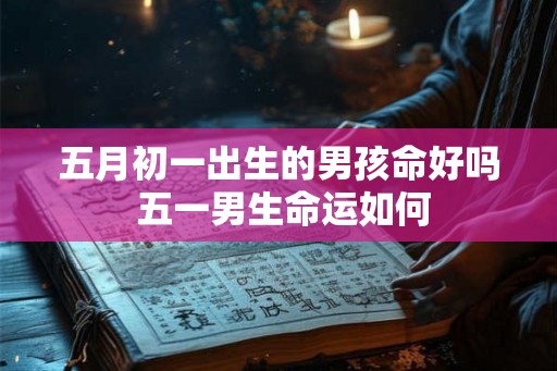 五月初一出生的男孩命好吗 五一男生命运如何