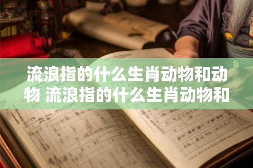 流浪指的什么生肖动物和动物 流浪指的什么生肖动物和动物有关