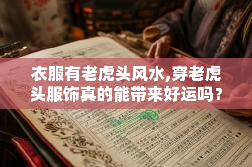 衣服有老虎头风水,穿老虎头服饰真的能带来好运吗？