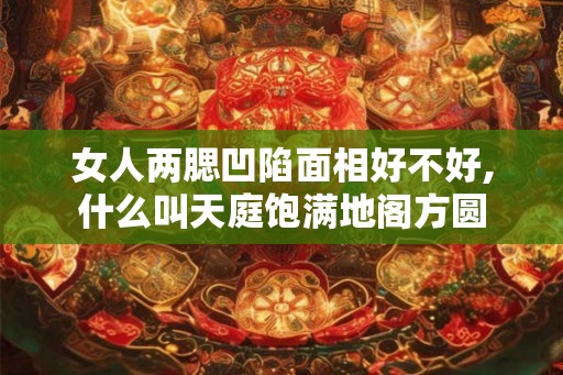 女人两腮凹陷面相好不好,什么叫天庭饱满地阁方圆