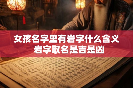 女孩名字里有岩字什么含义 岩字取名是吉是凶 女孩名字里有岩字什么含义 岩字取名是吉是凶