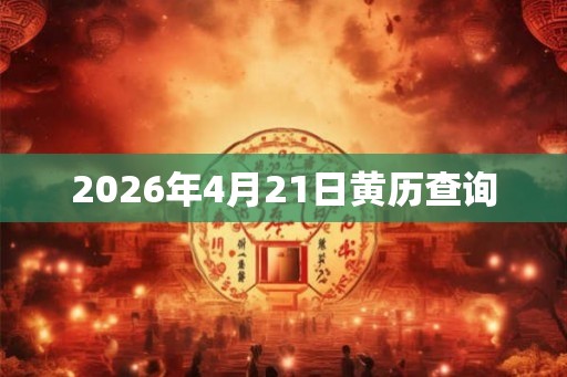 2026年4月21日黄历查询