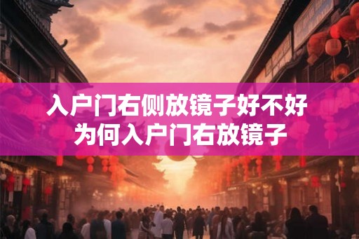 入户门右侧放镜子好不好 为何入户门右放镜子