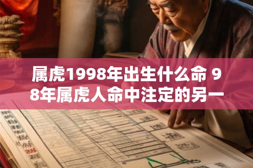 属虎1998年出生什么命 98年属虎人命中注定的另一半 属虎1998年出生什么命 98年属虎人命中注定的另一半
