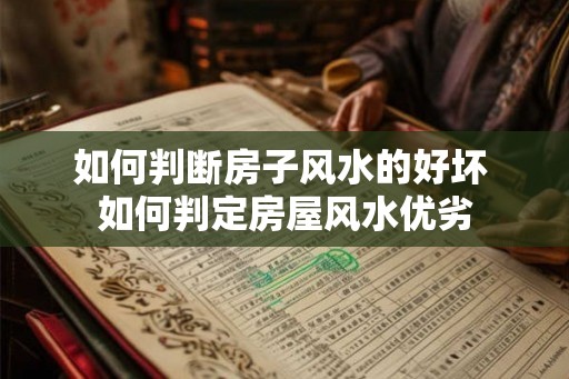 如何判断房子风水的好坏 如何判定房屋风水优劣