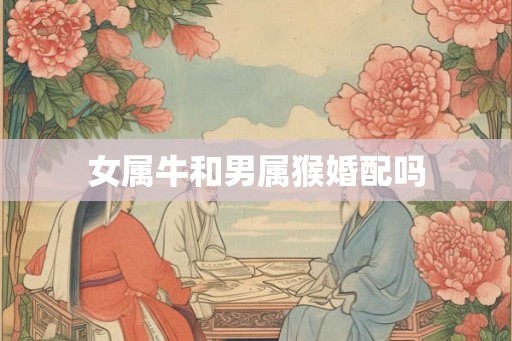女属牛和男属猴婚配吗