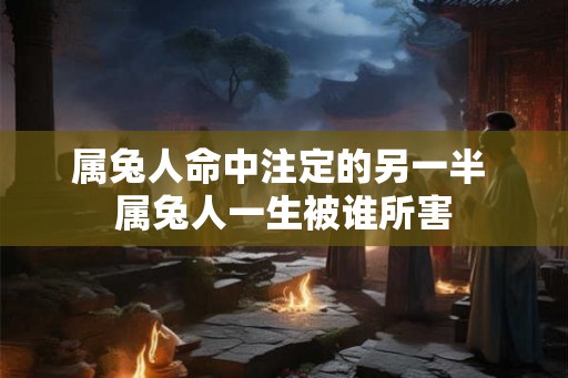 属兔人命中注定的另一半 属兔人一生被谁所害