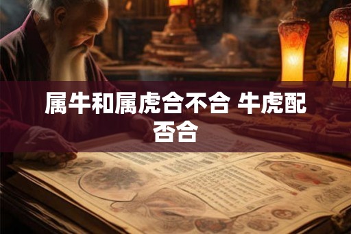 属牛和属虎合不合 牛虎配否合