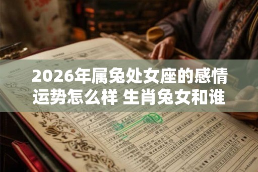 2026年属兔处女座的感情运势怎么样 生肖兔女和谁配