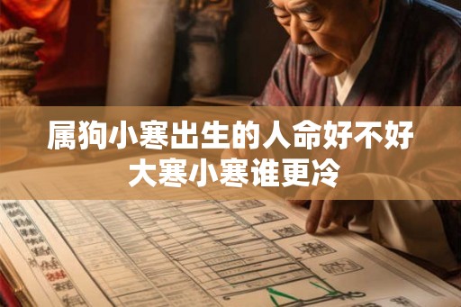 属狗小寒出生的人命好不好 大寒小寒谁更冷
