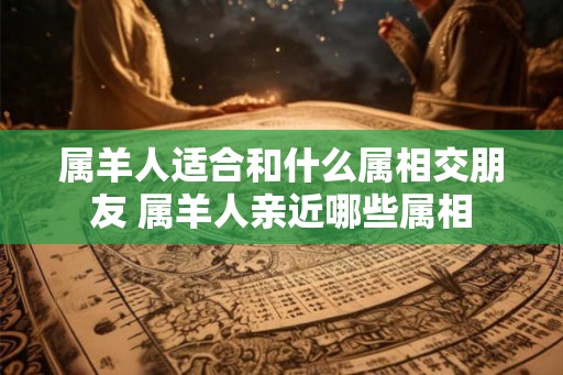 属羊人适合和什么属相交朋友 属羊人亲近哪些属相
