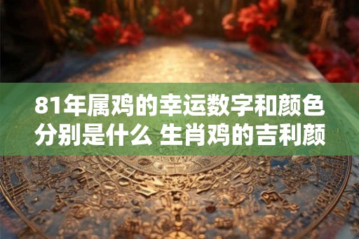 81年属鸡的幸运数字和颜色分别是什么 生肖鸡的吉利颜色