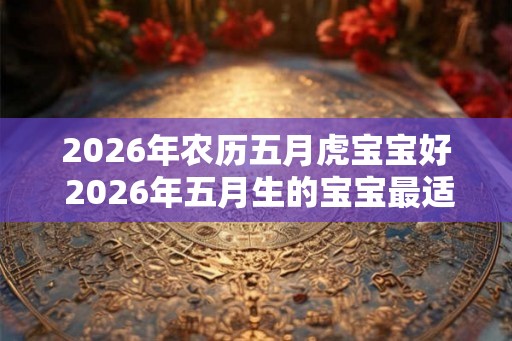 2026年农历五月虎宝宝好 2026年五月生的宝宝最适合属虎吗