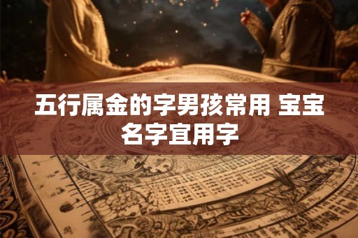 五行属金的字男孩常用 宝宝名字宜用字 五行属金的字男孩常用 宝宝名字宜用字