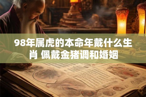 98年属虎的本命年戴什么生肖 佩戴金猪调和婚姻