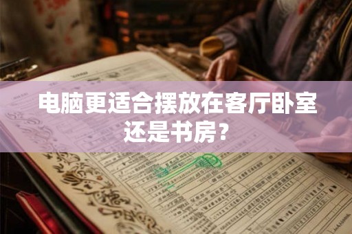 电脑更适合摆放在客厅卧室还是书房？