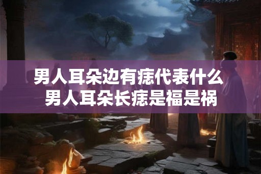 男人耳朵边有痣代表什么 男人耳朵长痣是福是祸