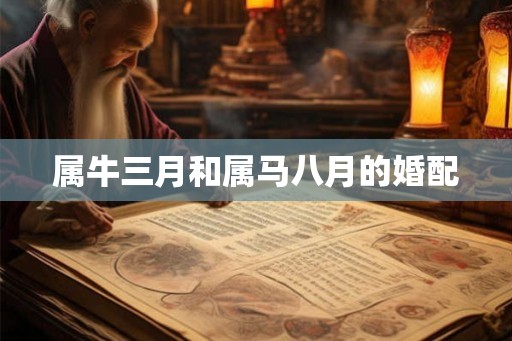 属牛三月和属马八月的婚配