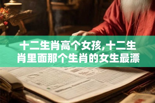 十二生肖高个女孩,十二生肖里面那个生肖的女生最漂亮？
