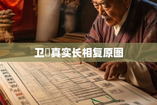 卫玠真实长相复原图 卫玠真实长相复原图