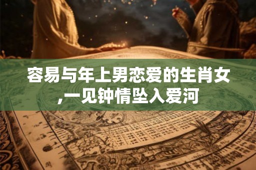 容易与年上男恋爱的生肖女,一见钟情坠入爱河
