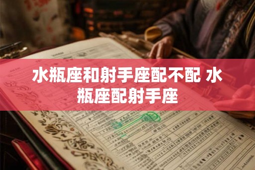 水瓶座和射手座配不配 水瓶座配射手座
