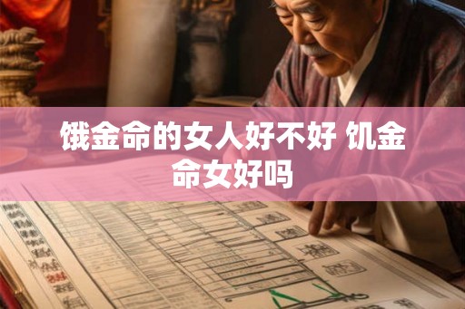 饿金命的女人好不好 饥金命女好吗 饿金命的女人好不好 饥金命女好吗