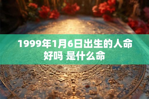 1999年1月6日出生的人命好吗 是什么命